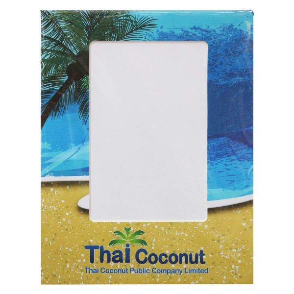 กรอบรูปกระดาษแข็ง-พิมพ์สี-กรอบกระดาษ-custom paper frame-Thai coconut